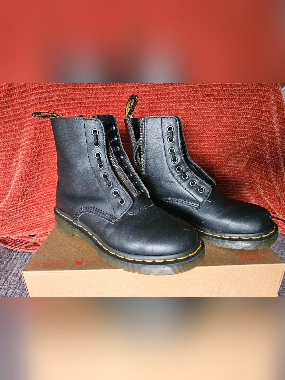 Dr. Martens 1460 Front Zipper Boot